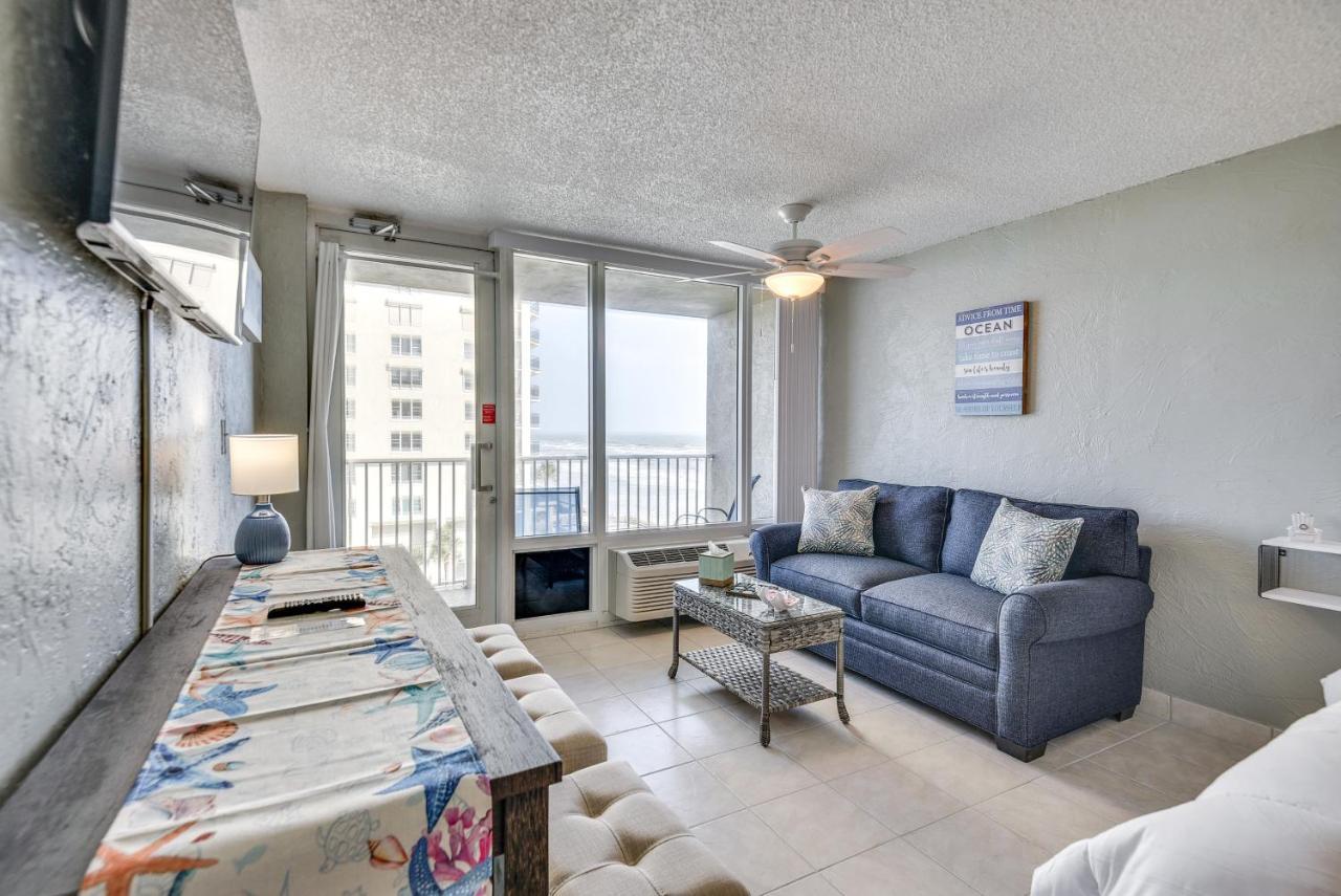 Breezy Daytona Beach Studio With Balcony And Views! Kültér fotó