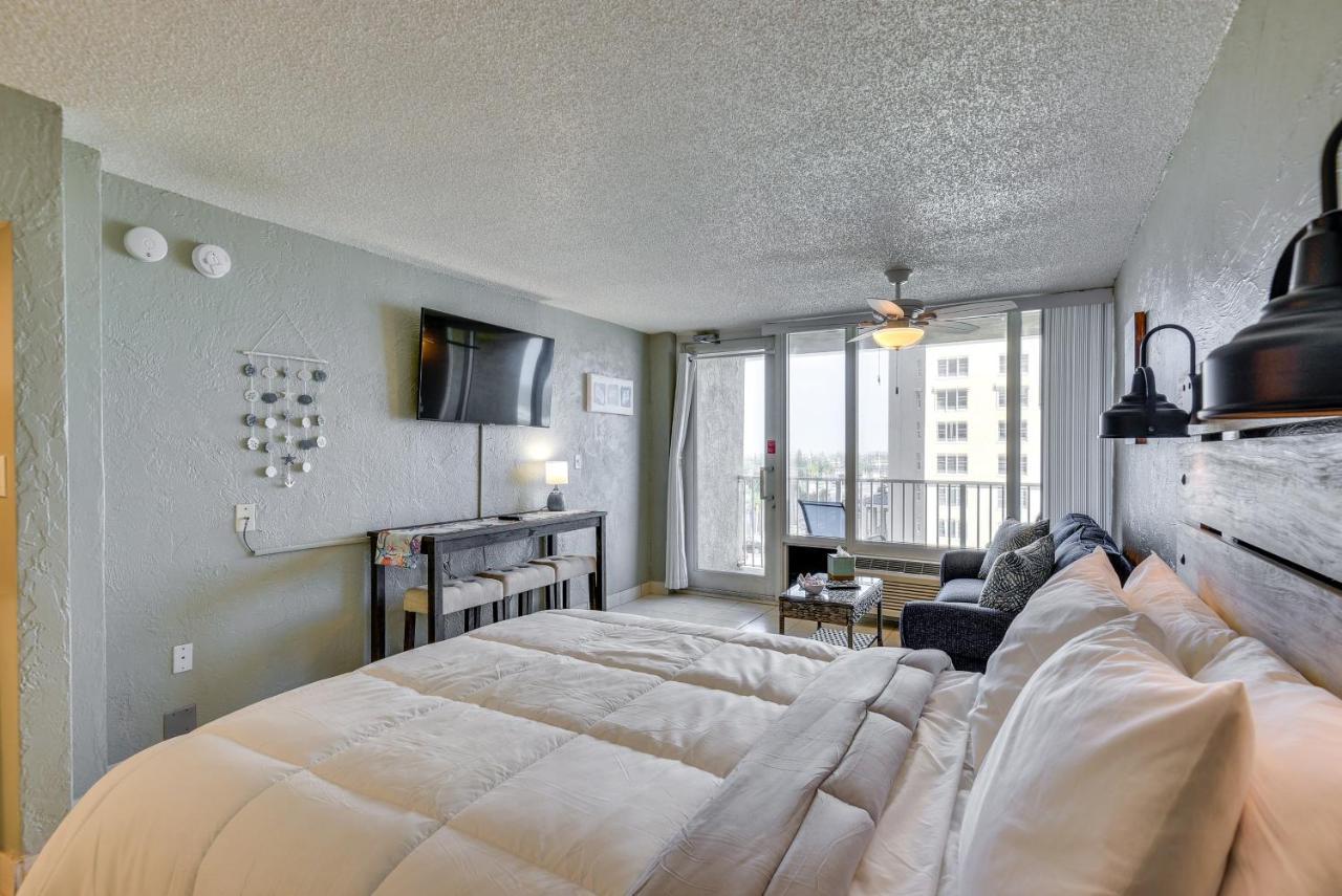 Breezy Daytona Beach Studio With Balcony And Views! Kültér fotó